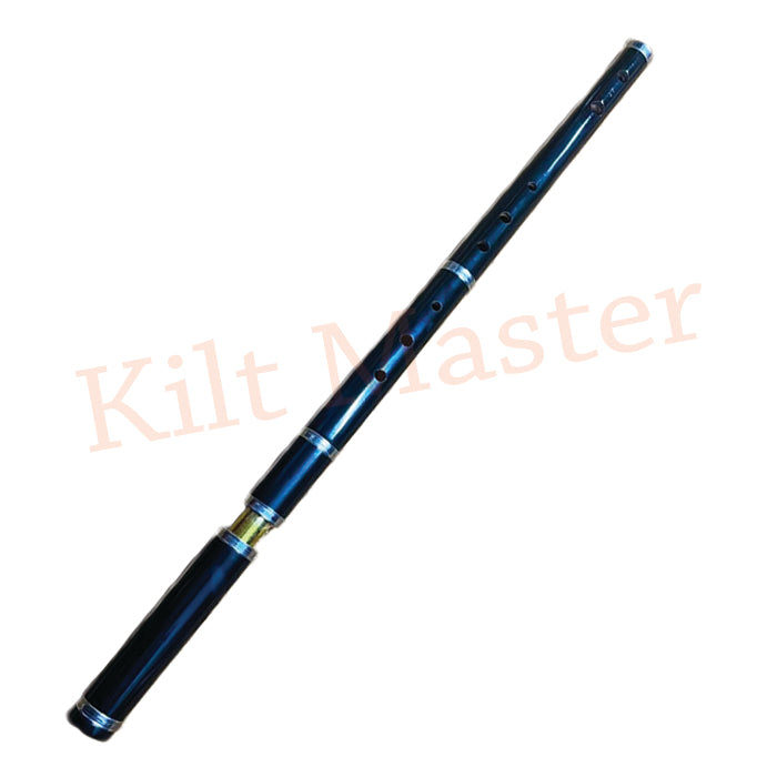 4 Parts Handmade Black Finish Rosewood Flute