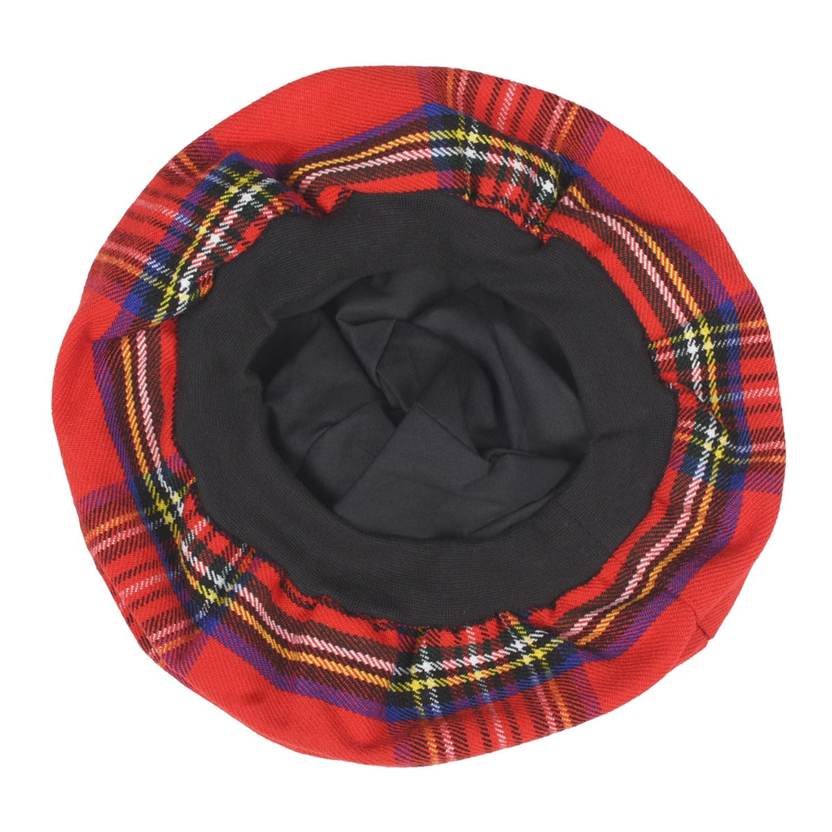 Royal Stewart Tartan Tammy Hat Back