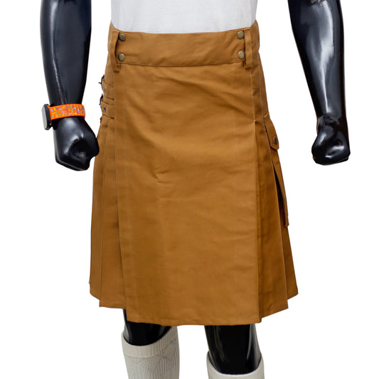 Scottish Khaaki Utility Kilt