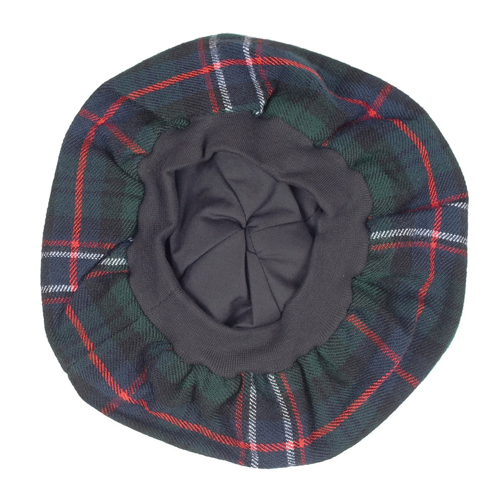Scottish National Tartan Tammy Hat Back