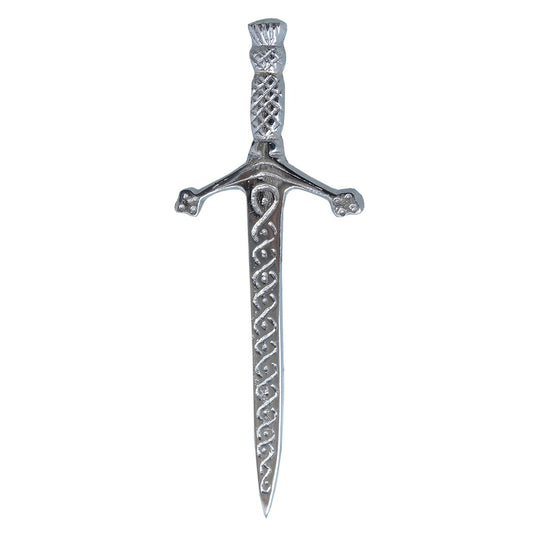 Scottish Thistle Crest Kilt Pin
