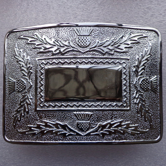 Scottish Thistle Kilt Belt Buckle