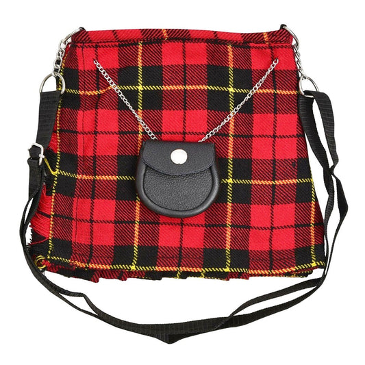 Scottish Wallace Tartan Ladies Shoulder Bag Front