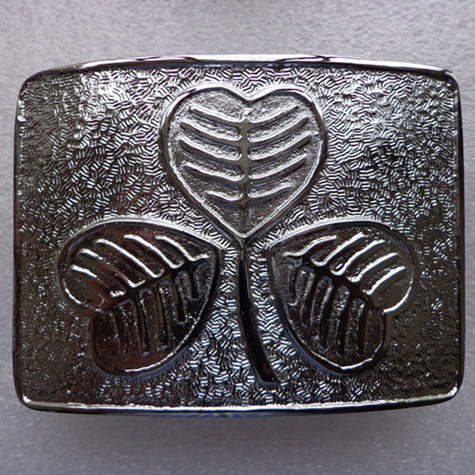 Shamrock Kilt Belt Buckle