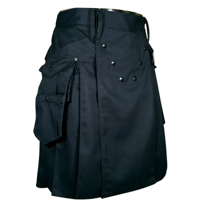 Survival Utility Mocker Kilt Black