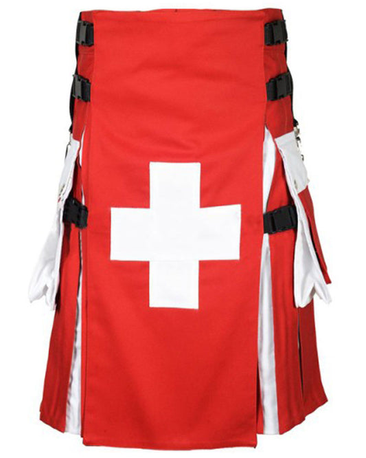 Swiss Flag Kilt