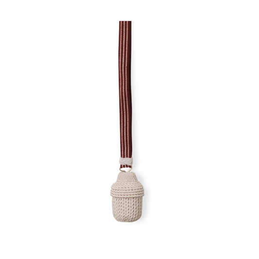 Sword knot with red lace, white stripes