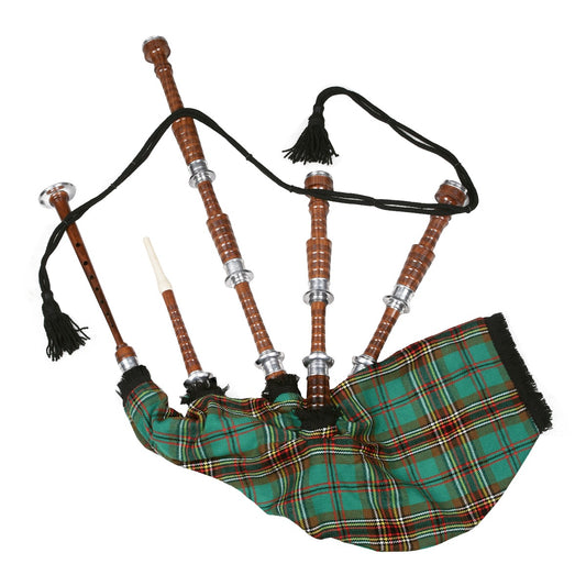 Tara Murphy Tartan Natural Finish Scottish Bagpipe
