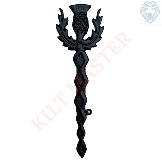 Black Kilt Pin - Stylish Scottish Accessories