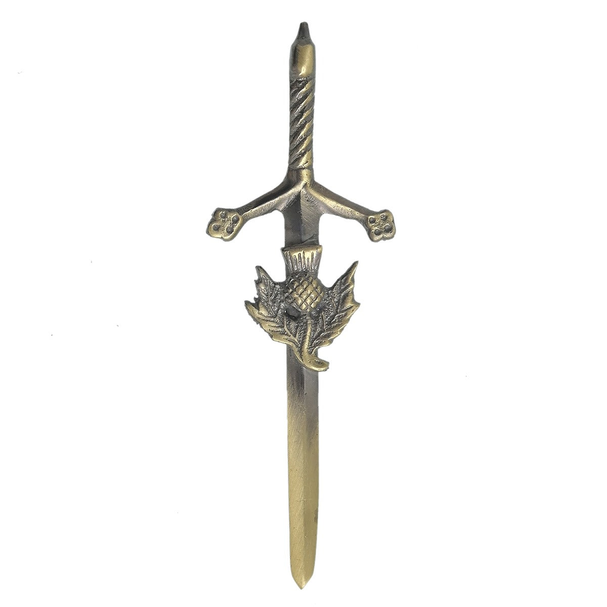 Thistle Sword Kilt Pin Antique
