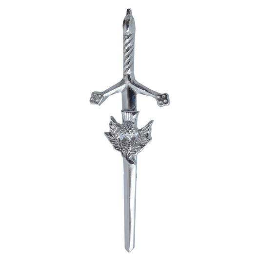 Thistle Sword Kilt Pin