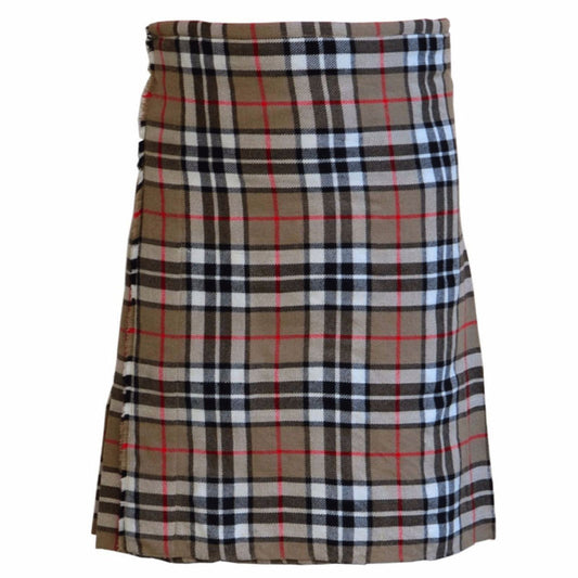 Thompson Camel Tartan Kilt - Classic Style with Modern Flair