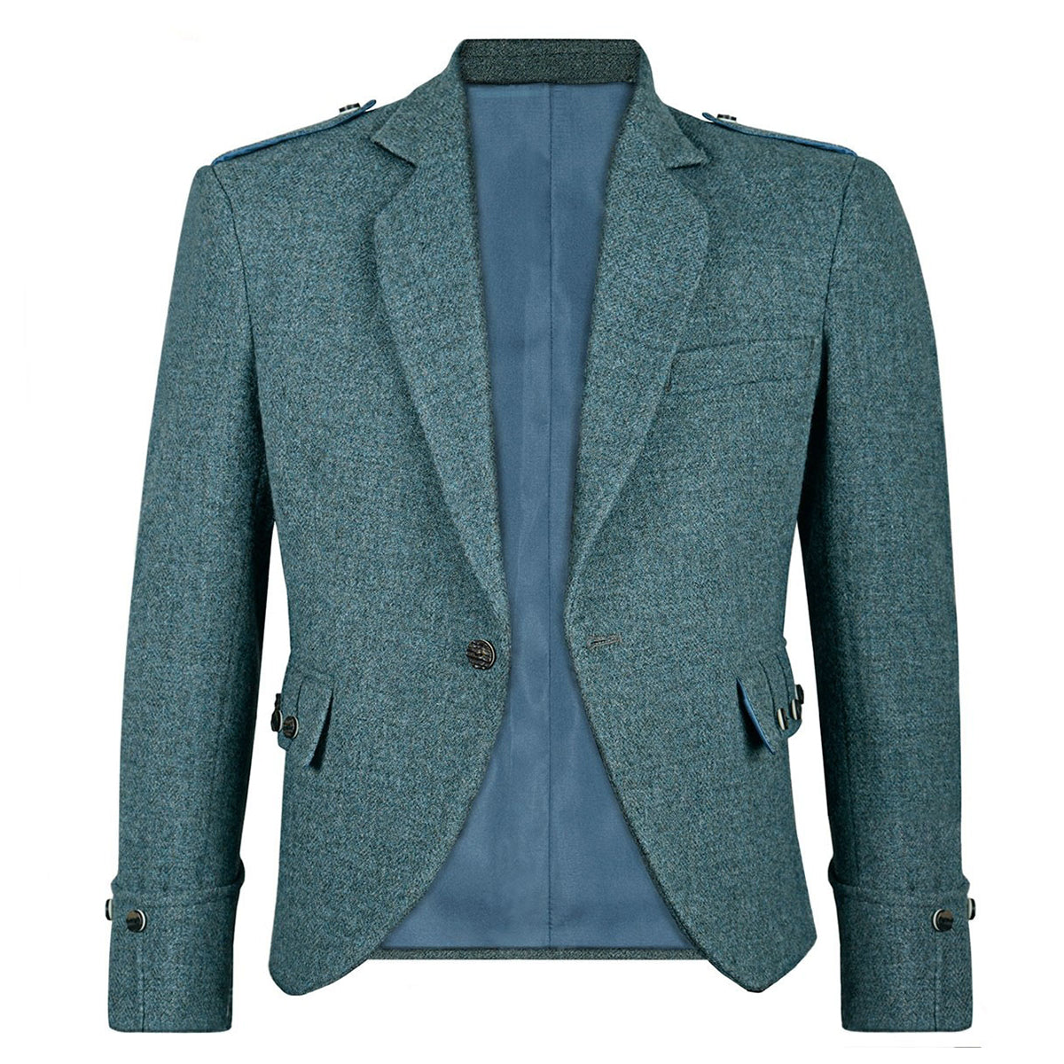 Tweed Argyle Kilt Jacket with Vest