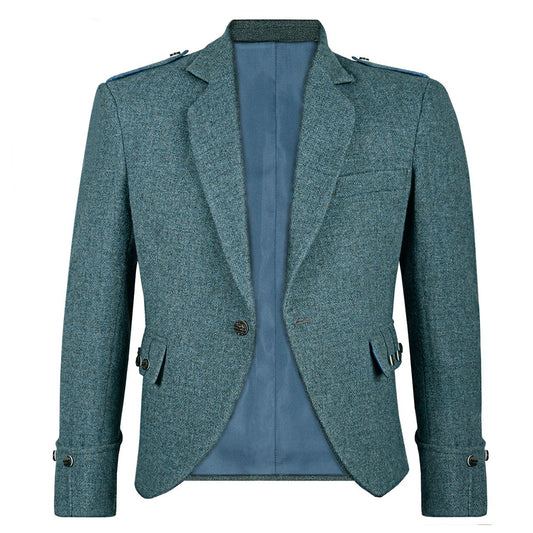 Tweed Argyle Kilt Jacket with Vest