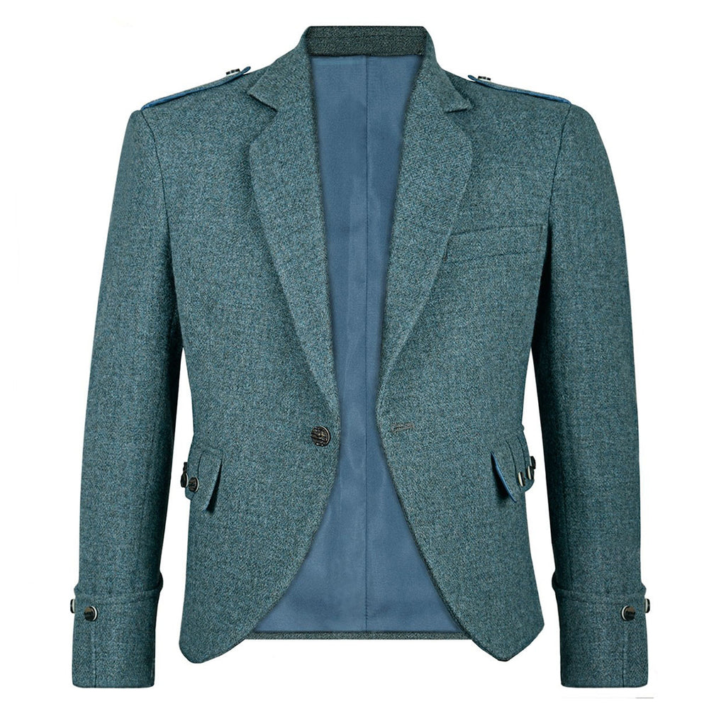 Tweed Argyle Kilt Jacket with Vest