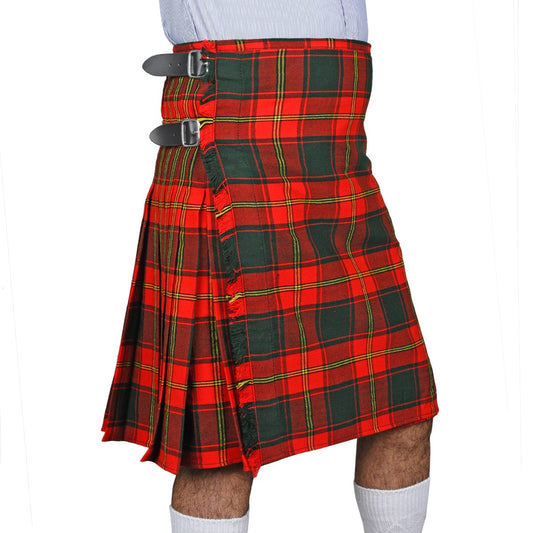 Ulster Red Irish Tartan Kilt Right