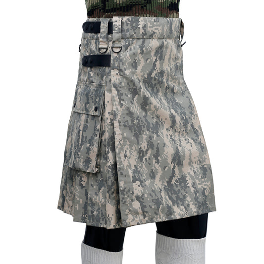 US Army Camouflage Hybrid Kilt Right
