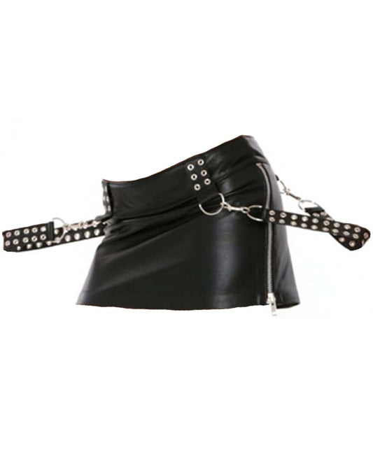 Women Leather Skirt
