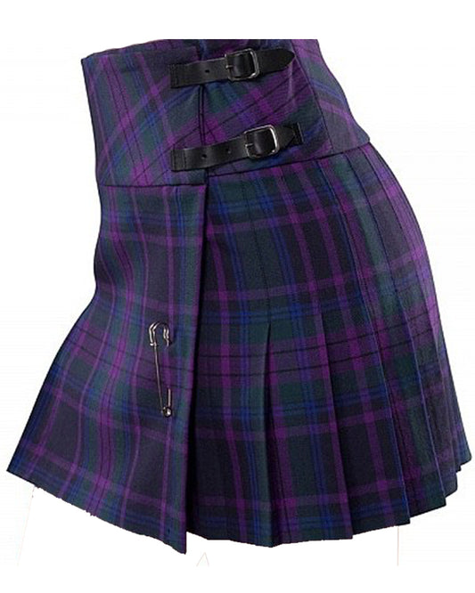 Women Spirit Of Scotland Tartan Skirt