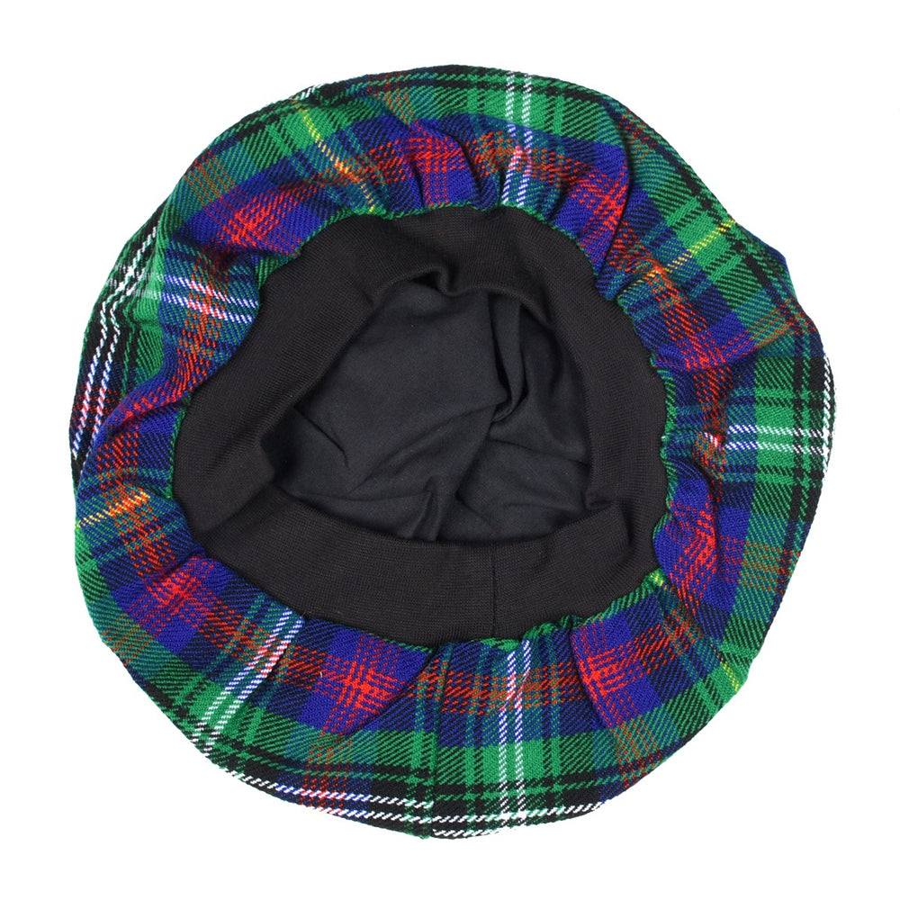 Wood Clan Tartan Tammy Hat Back