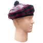 Tam O Shanter Hat - Scottish Macpherson Hunting Tartan Hat