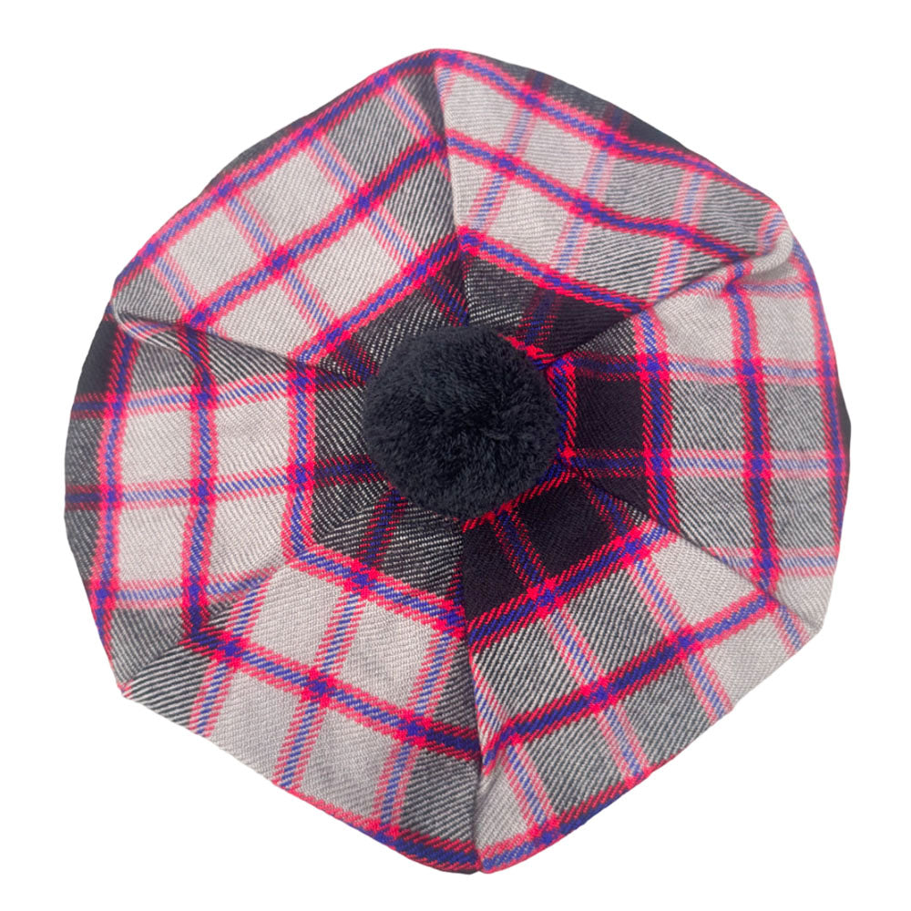 Tam O Shanter Hat - Scottish Macpherson Hunting Tartan Hat