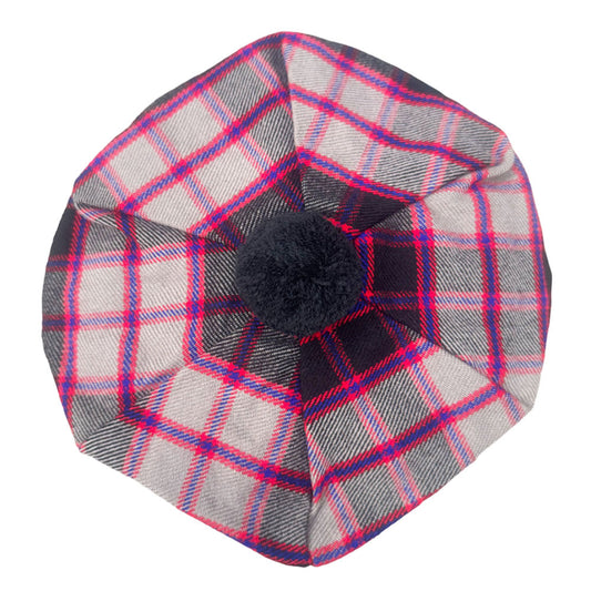 Tam O Shanter Hat - Scottish Macpherson Hunting Tartan Hat