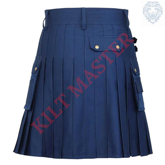 Navy Blue Utility Kilt