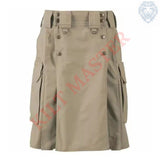 Khaki Tactical Duty Kilt