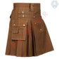 Brown Utility Kilt