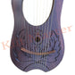 10 Metal Strings Thistle Design Lyra Harp