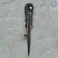 Red Pewter Celtic Knot Kilt Pin - Exquisite Design- Back