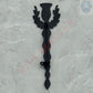 Black Kilt Pin - Stylish Scottish Accessories- Back