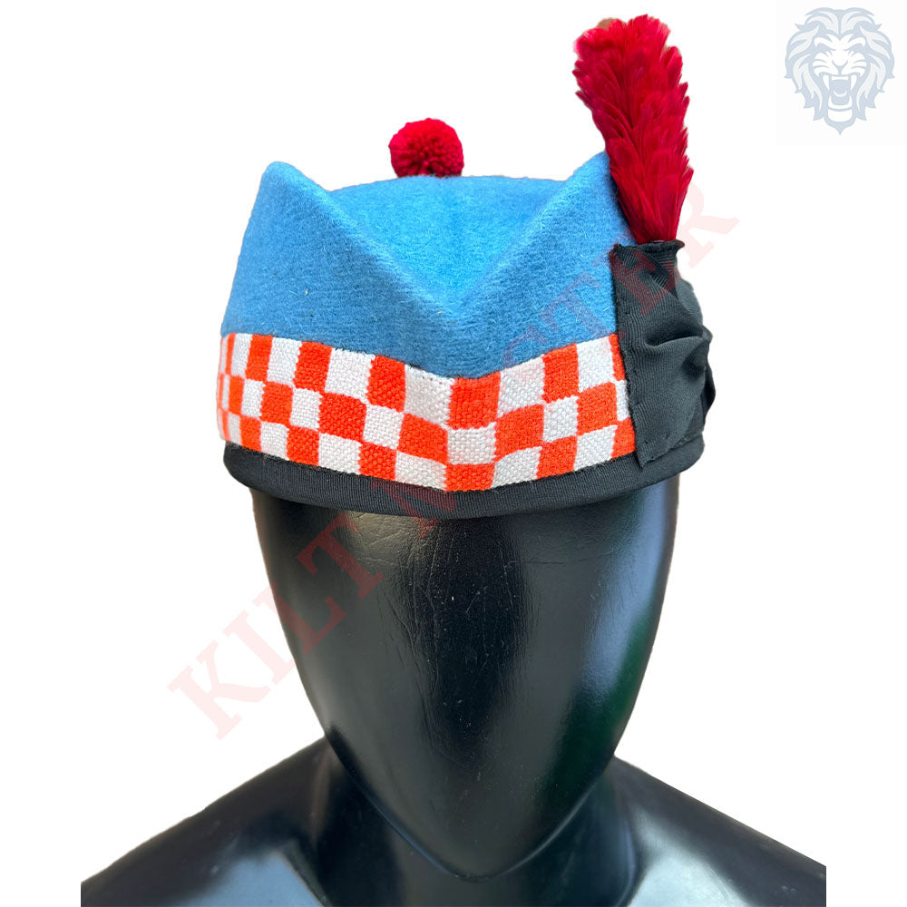 Scottish Attire Glengarry Hat- F