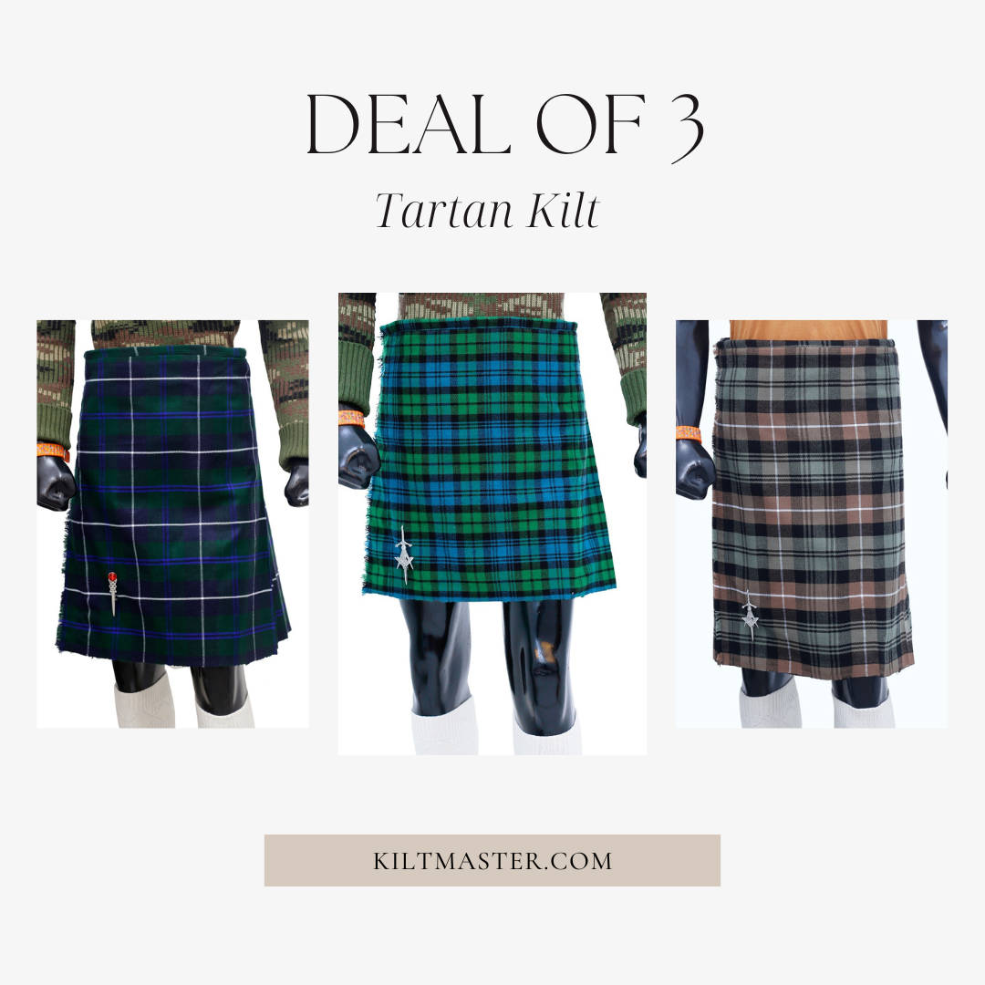 3 Tartan Kilt Deal