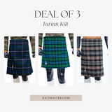 3 Tartan Kilt Deal
