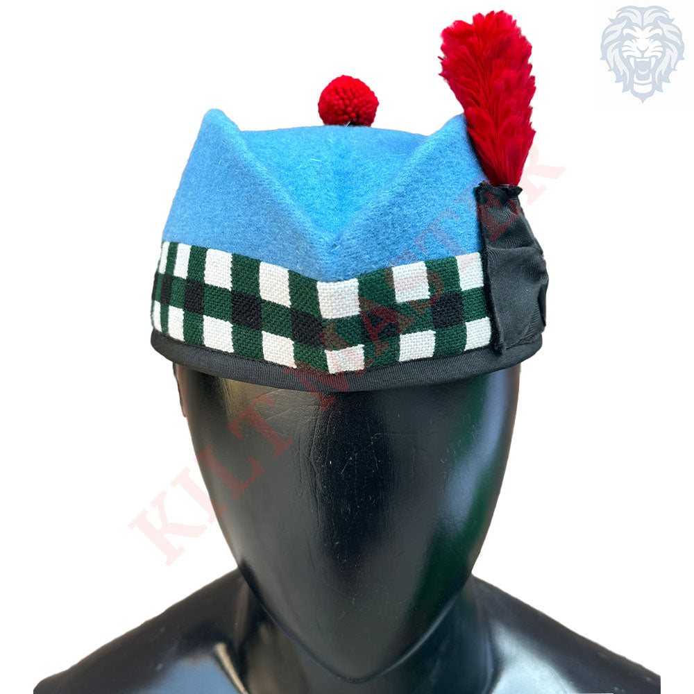 Kilted Crown Glengarry Hat- F
