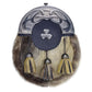 Antique Cantle Seal Skin Sporran with Shamrock Badge