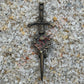 Scottish Antique Thistle Sword Kilt Pin - Regal Elegance A