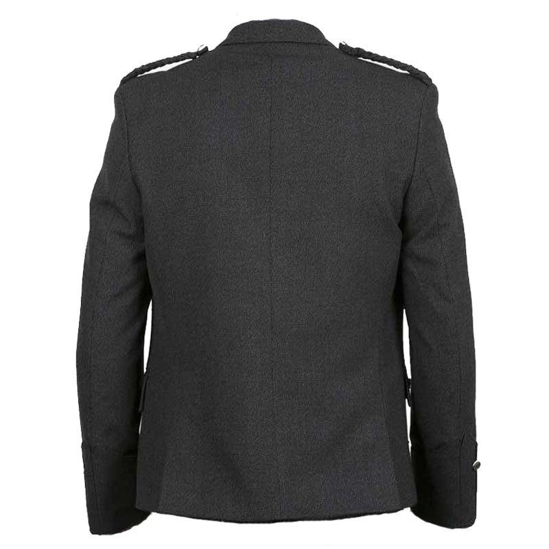 Argyle Blazer Wool Jacket with Vest