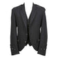 Argyle Blazer Wool Jacket with Vest