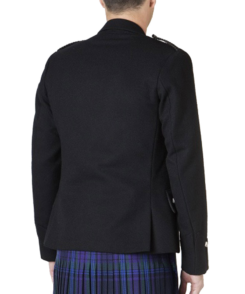 Argyll Jacket and Vest - Wool Blend stretch Dedum Back