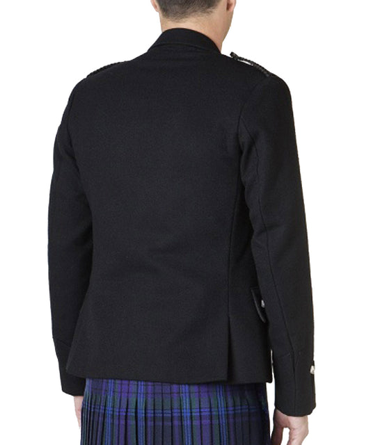 Argyll Jacket and Vest - Wool Blend stretch Dedum Back