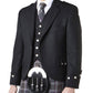 Argyll Jacket and Vest - Wool Blend stretch Dedum Side