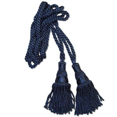 Bagpipe Silk Cord Navy Blue