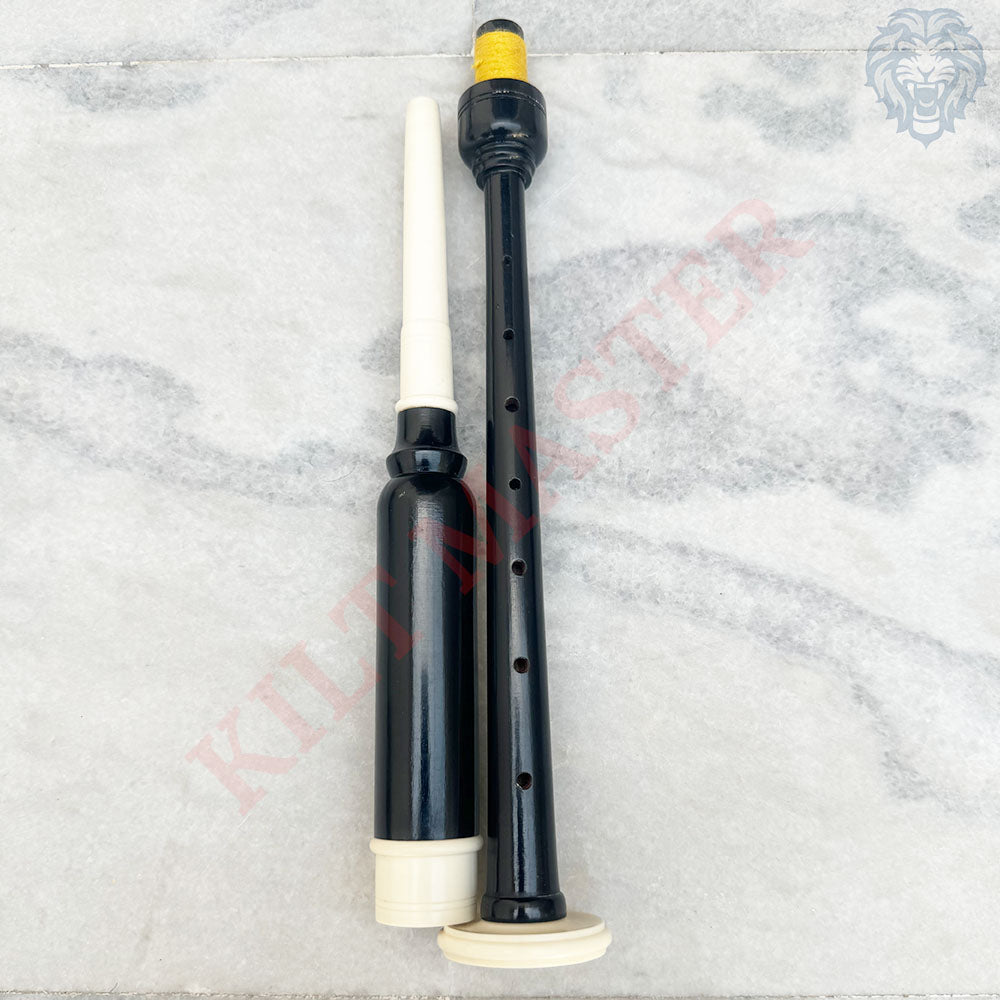 Practice Chanter for Bagpipers in Black Finish