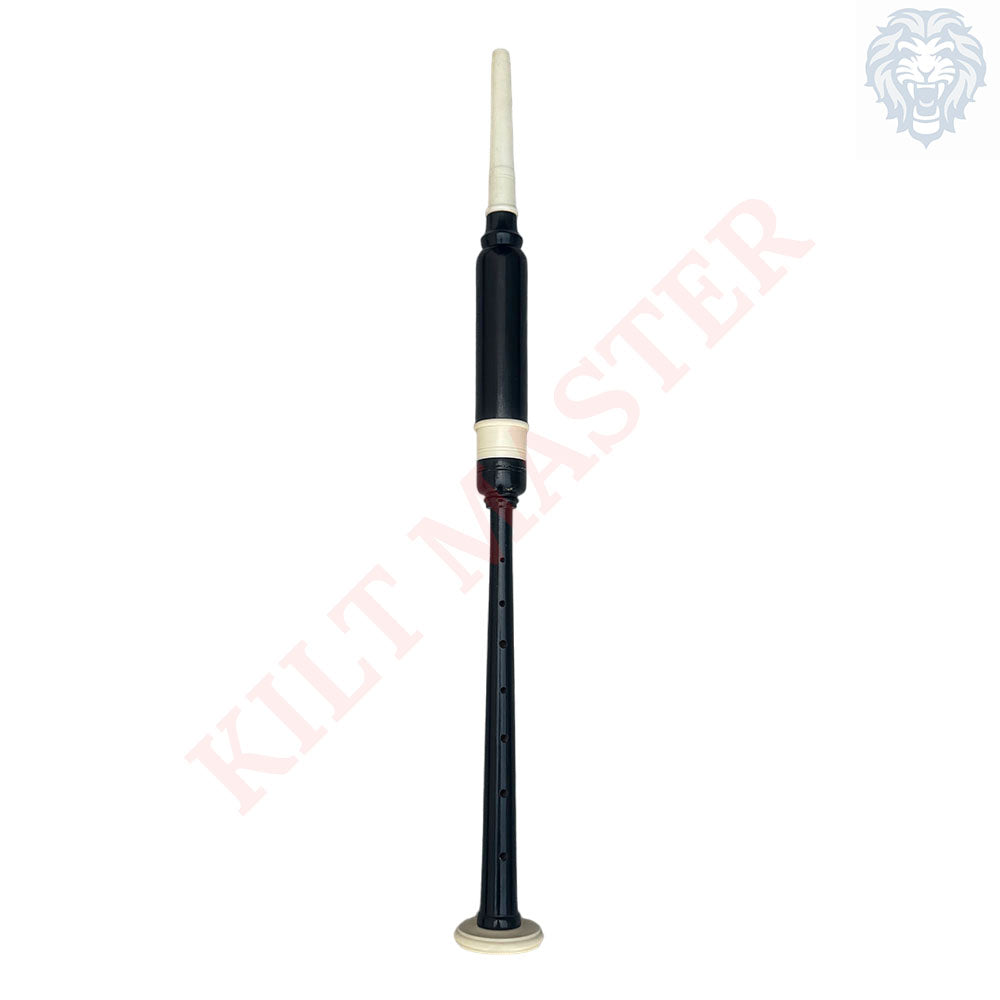 Practice Chanter for Bagpipers in Black Finish
