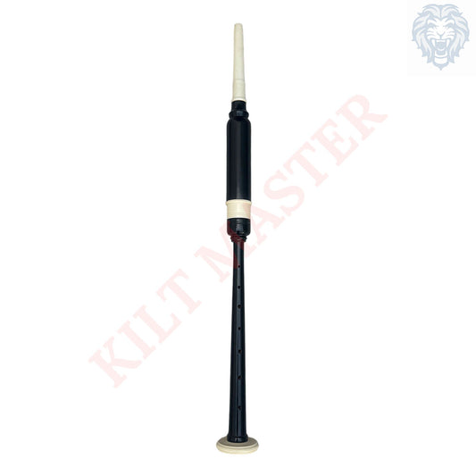 Practice Chanter for Bagpipers in Black Finish
