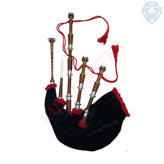 Bagpipe With Black Velvet Air Bag