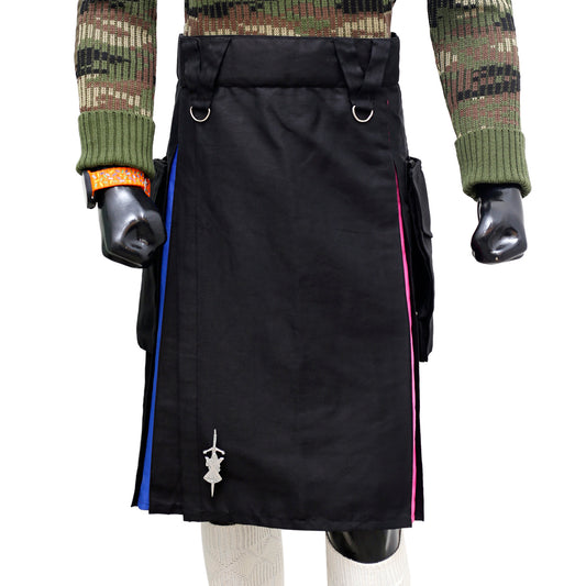 Bi Flag Kilt Main Pose